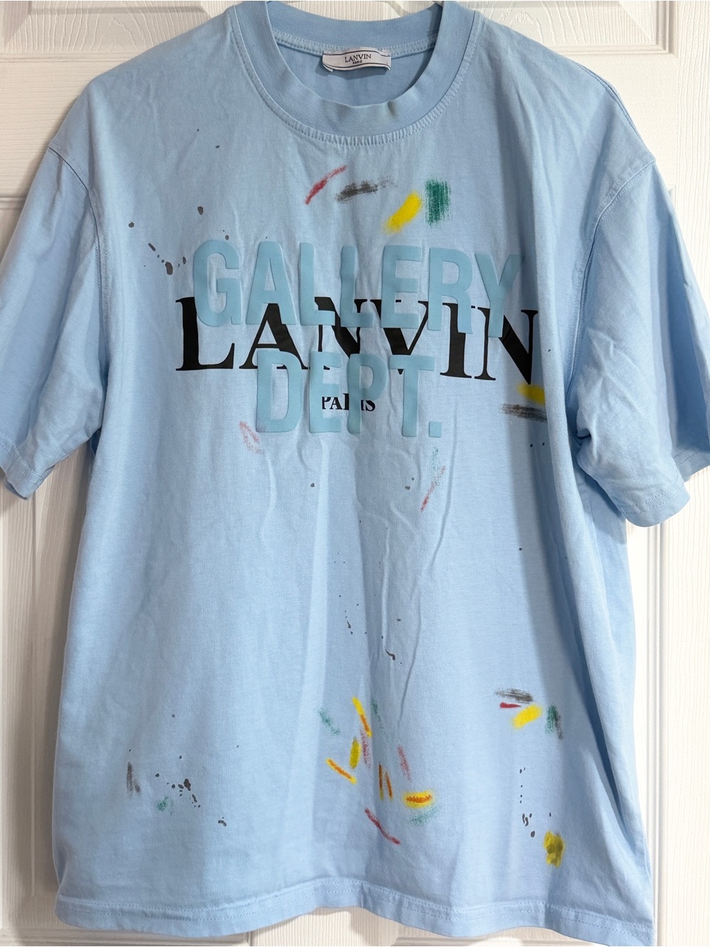 Lanvin Light Blue Men's Shirt